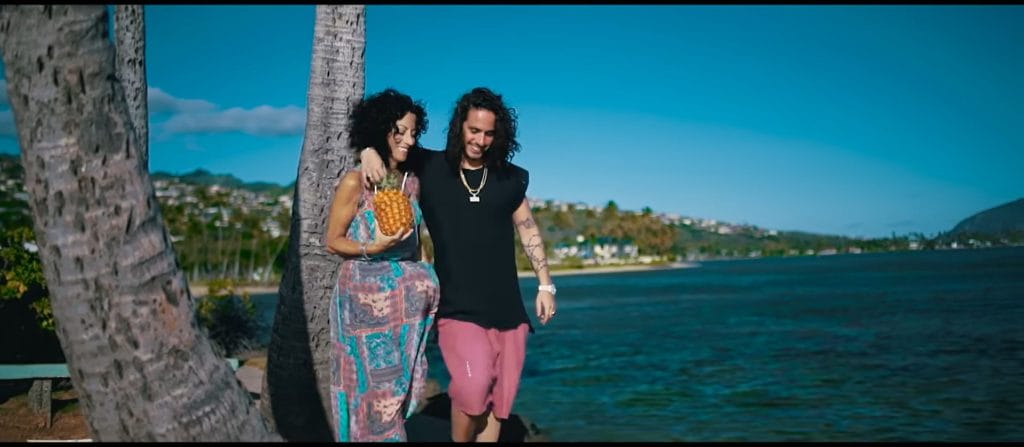 Russ filmed the music video for his song "Manifest" when he took his mom on a vacation in Miami.
