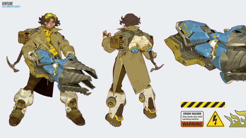 Overwatch Venture concept art