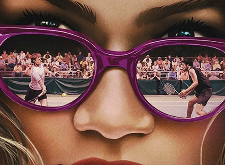 Zendaya peaks over her sunglasses in MGM's 'Challengers' poster