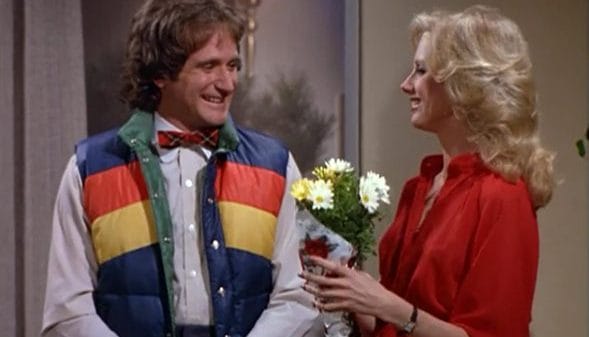 Robin Williams in Mork and Mindy, episode 'Mork's Seduction'