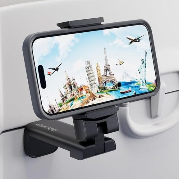 airplane travel phone mount