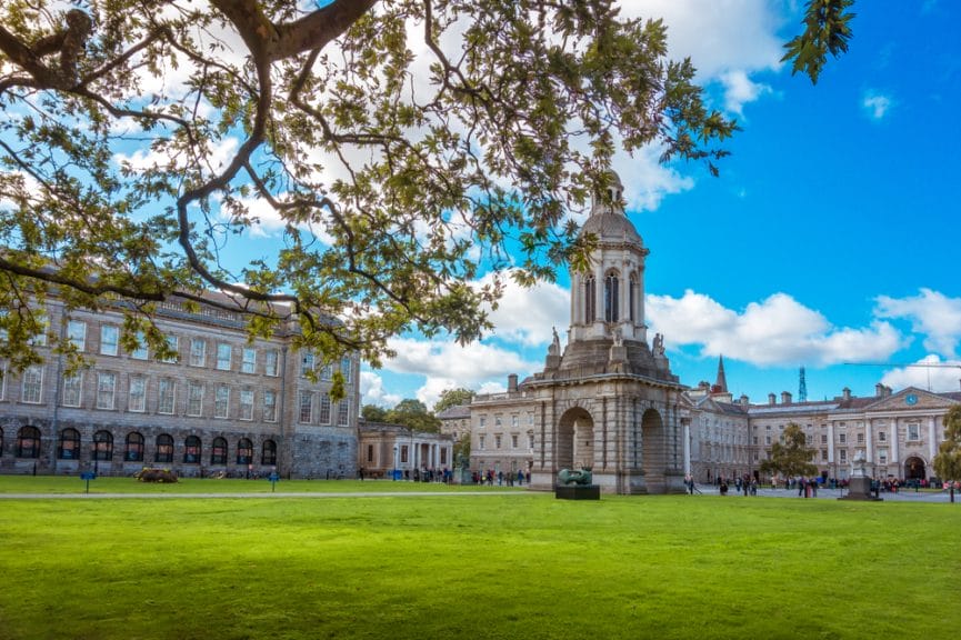 Trinity College Dublin Front Square.