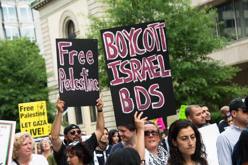 Boycott Israel Signs