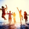 Friendship Freedom Beach Summer Holiday Concept
