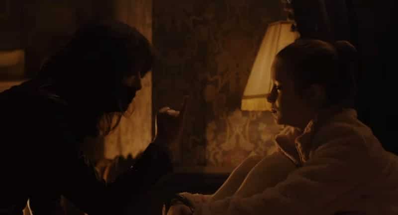 A monster with a heart? A heart to heart between the two characters.