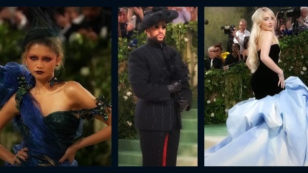 A collage of 3 best Met Gala looks.