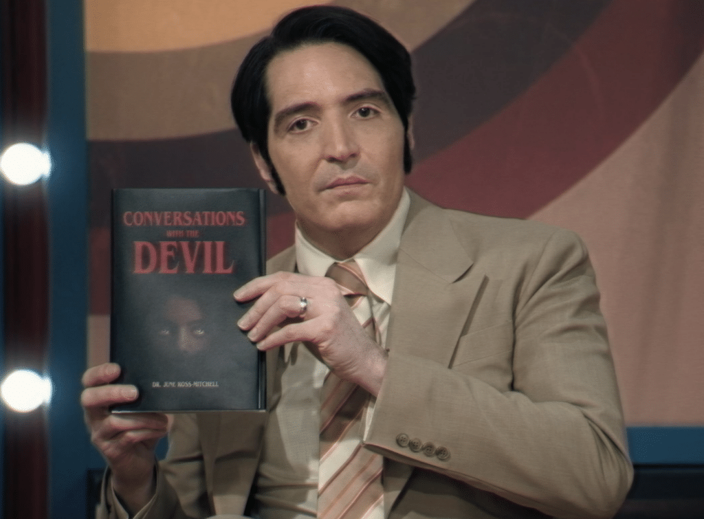 David Dastmalchian in 'Late Night with the Devil.' / Credit: Matthew Temple