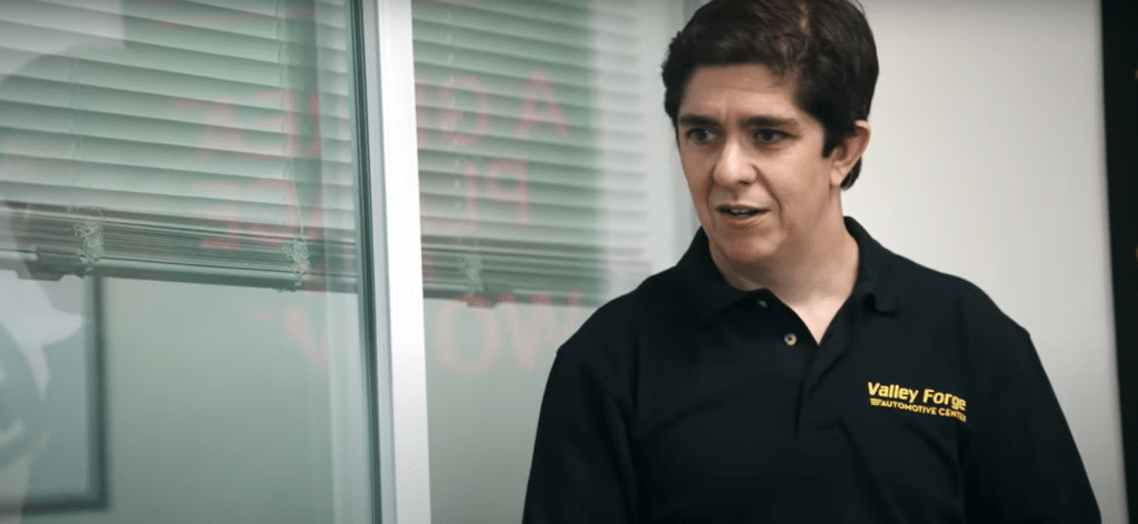Steve Gerben as Will in Tires. Credit: YouTube/What's on Netflix
