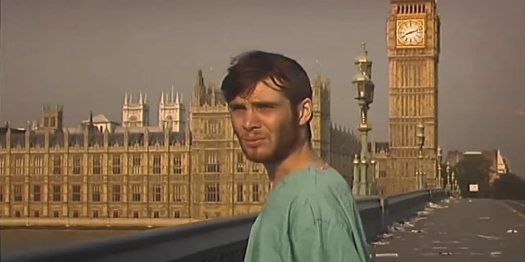 Cillian Murphy as Jim in '28 Days Later'. Credit: 20th Century Studios