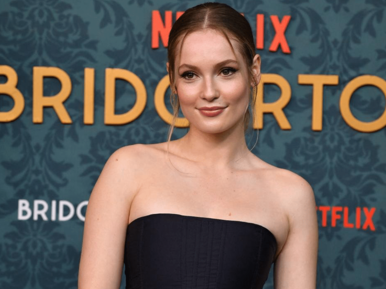Hannah Dodd attends Netflix Bridgerton Season 3 Premiere