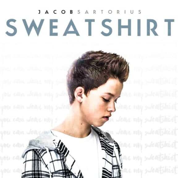 The cover art of 'Sweatshirt'. Jacob Sartorius' first hit single