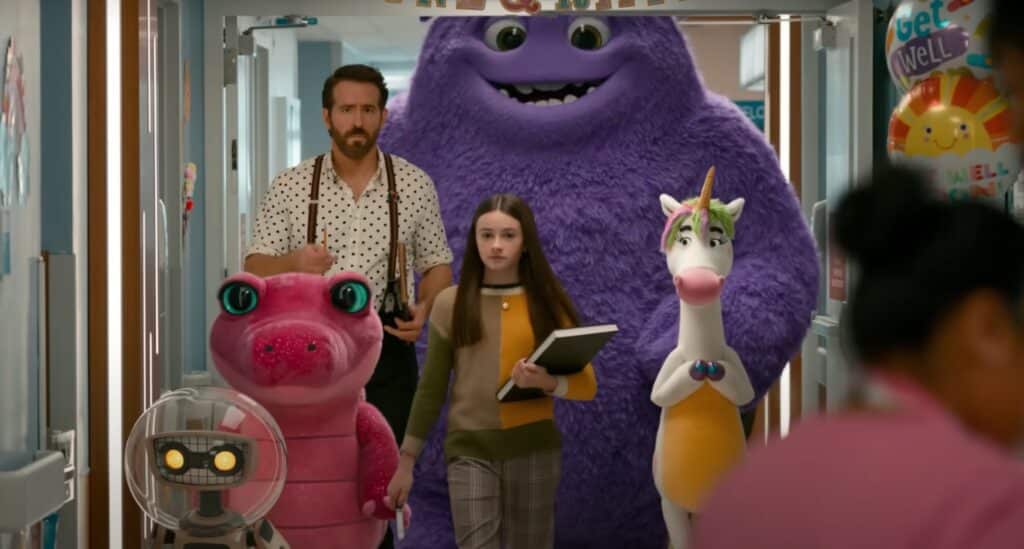 IF characters at the hospital.
