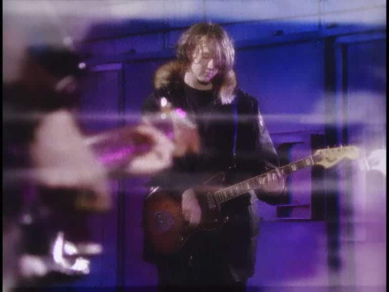 Shoegaze band My Bloody Valentine in their Only Shallow Music Video