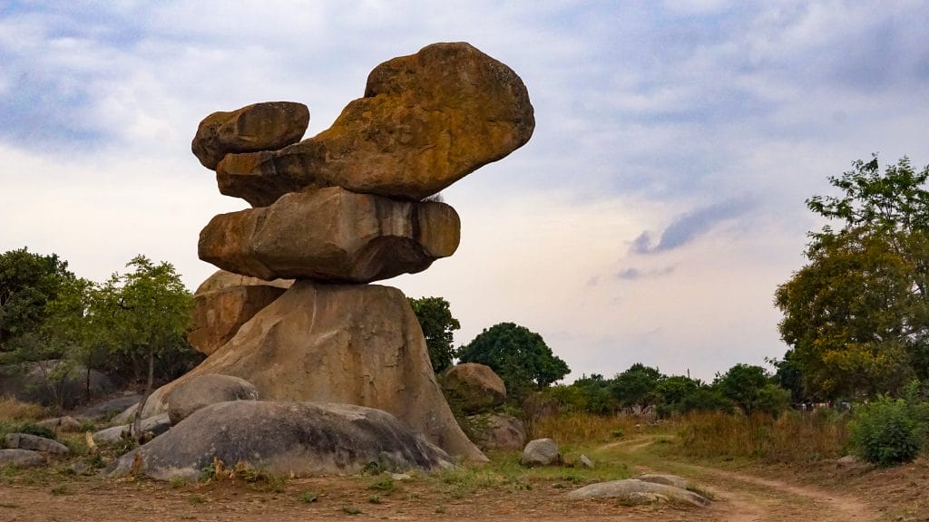 Balancing Rocks In Epworth, Harare