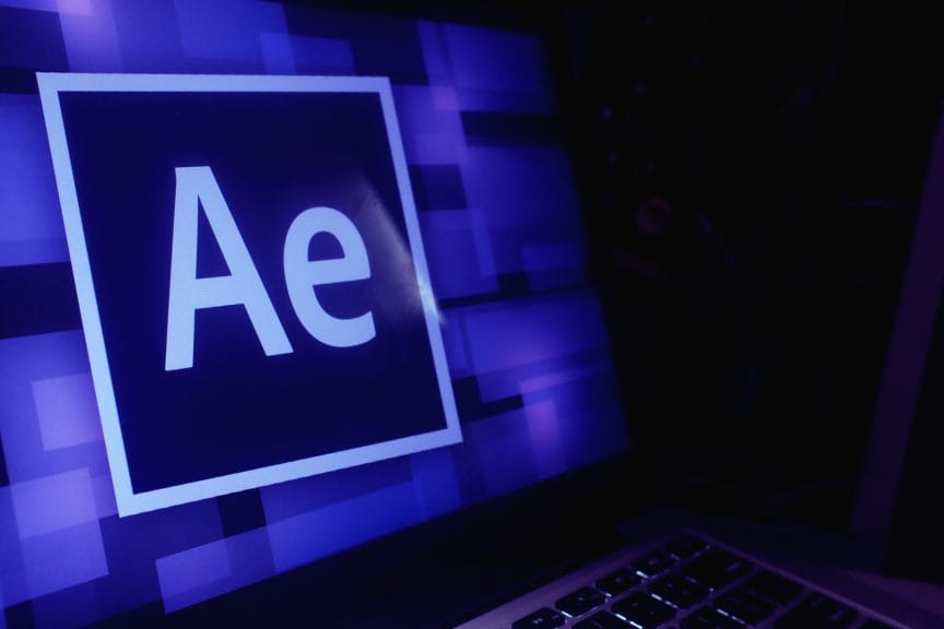 After Effects editing software logo 