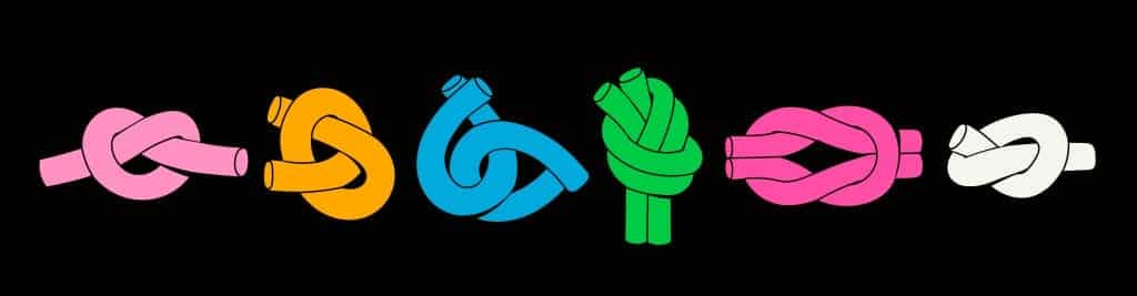 Animated knots