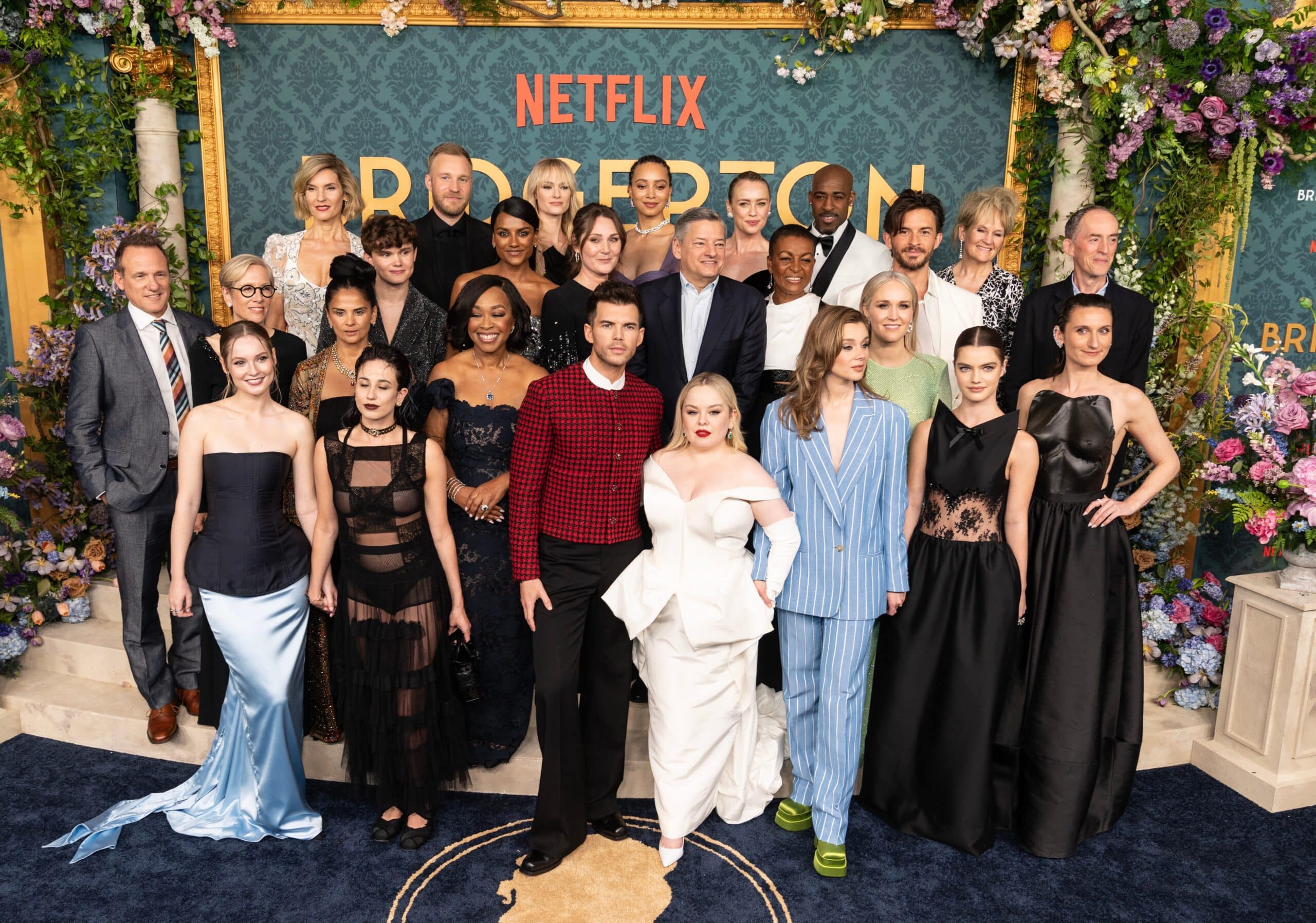 The cast of Bridgerton Season 3