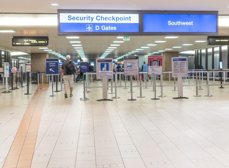 Security checkpoint