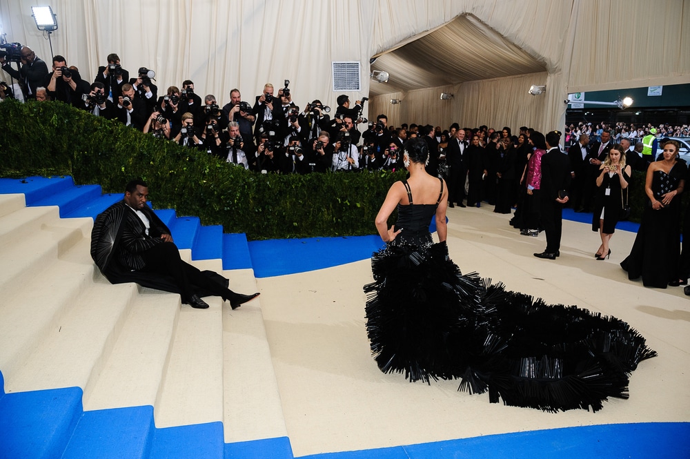 The Met Gala 2017 - Sean Combs and Cassie Ventura