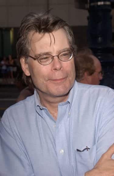 Photo of Stephen King.