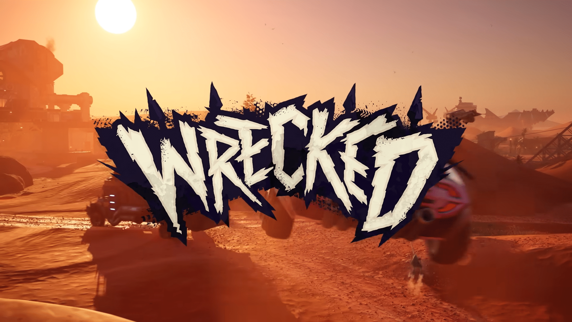 The logo for the new Fortnite season, Wrecked