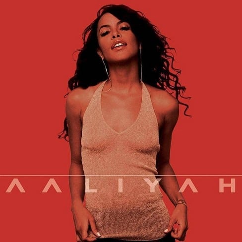 Album art featuring a photo of Aaliyah.
