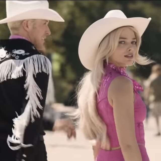 Margot Robbie in the movie Barbie