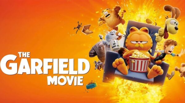 The poster for The Garfield Movie.
