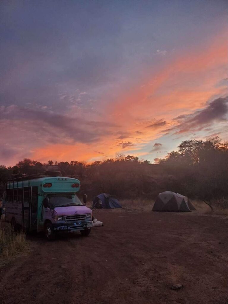 A photo demonstrating Tessa's opportunity seeking through her gap year program.