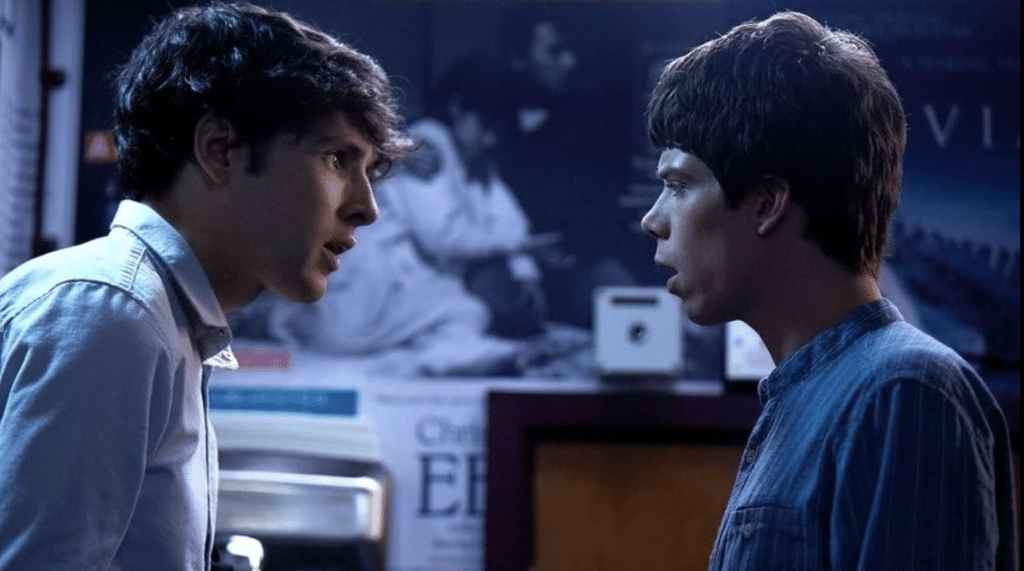 Colin Morgan and Phénix Brossard in Benjamin (2018) / Credit: David Pimm.