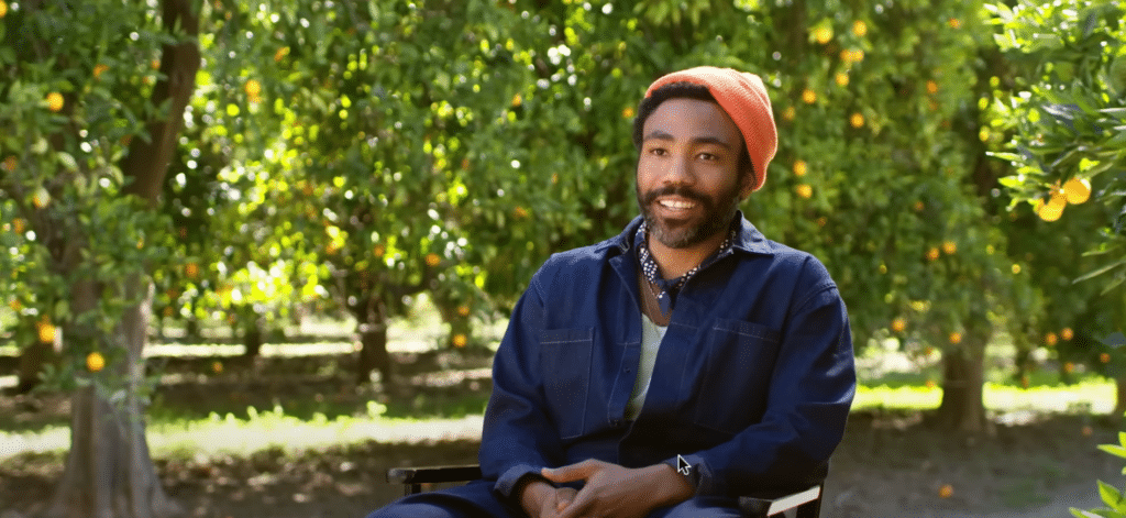 Donald Glover (Childish Gambino) sat for an interview.