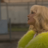 Sabrina Carpenter from her music video 'Please Please Please'