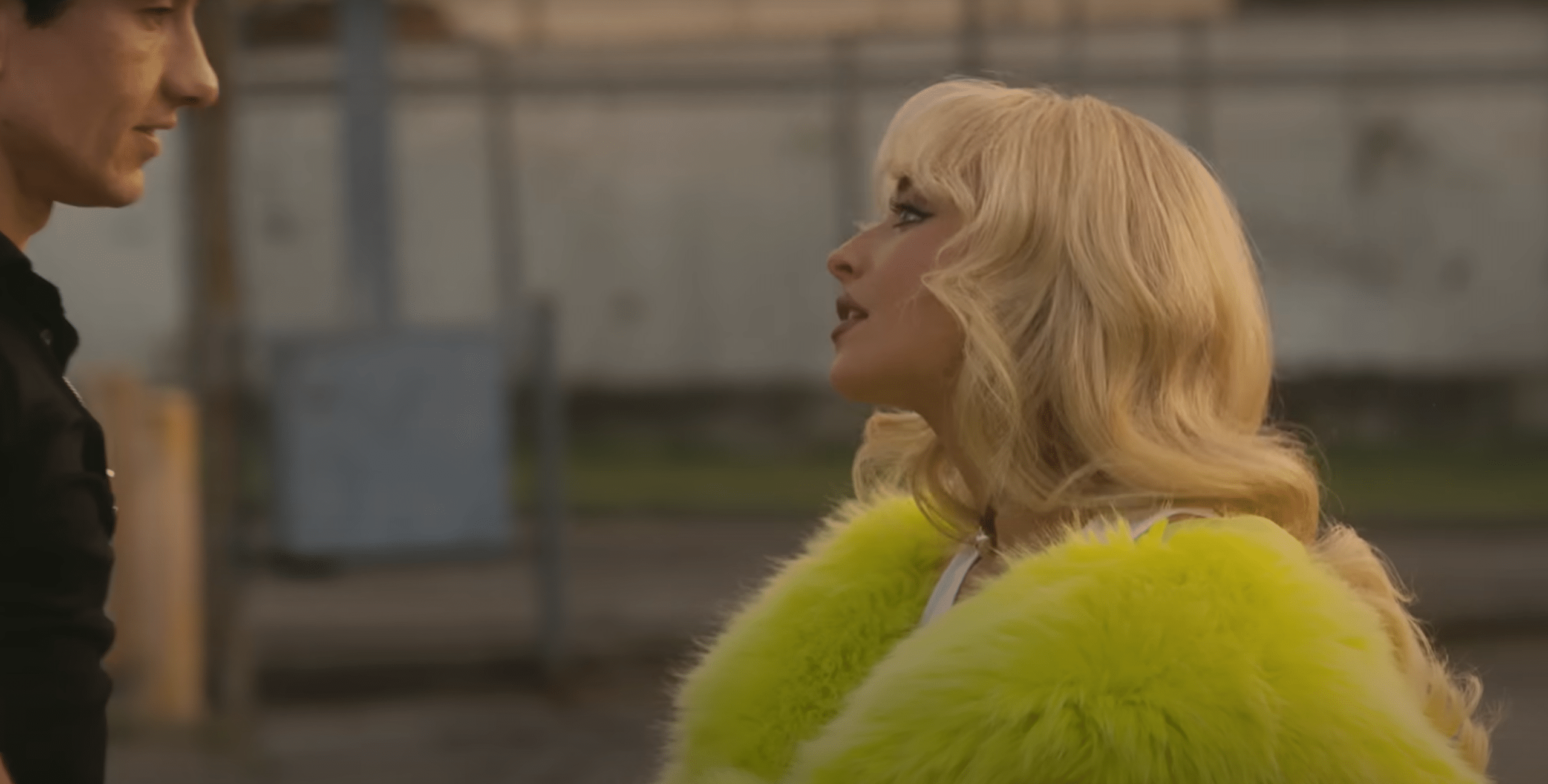 Sabrina Carpenter from her music video 'Please Please Please'
