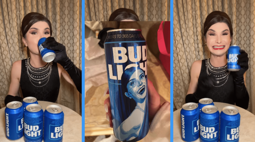 Dylan Mulvaney for Bud Light.