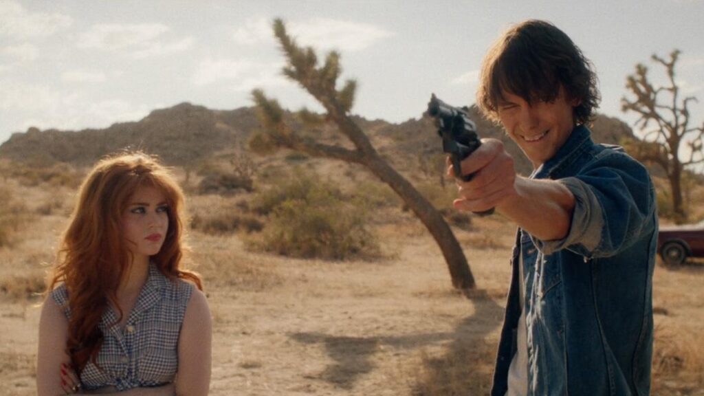 Sierra McCormick and Ryan Masson in The Last Stop in Yuma County.