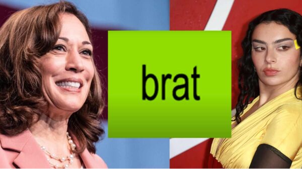 Kamala Harris IS brat (by Charli xcx)