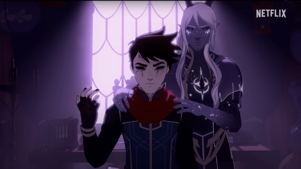 Aaravos takes control of Callum in The Dragon Prince Season 6