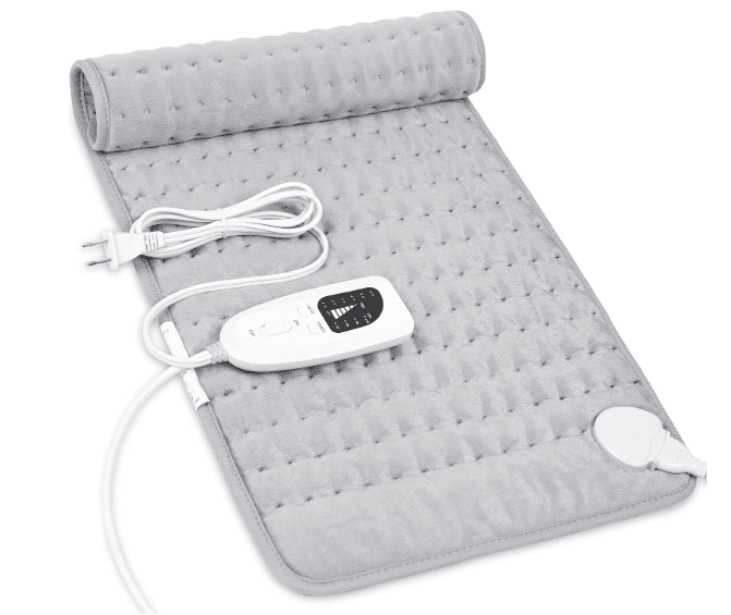 An image from amazon.com showing the back to school college dorm product: A heating pad.