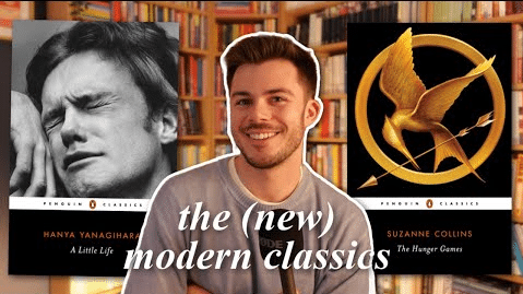 Picture of Youtuber Jack Edwards providing his choices for modern classic books.