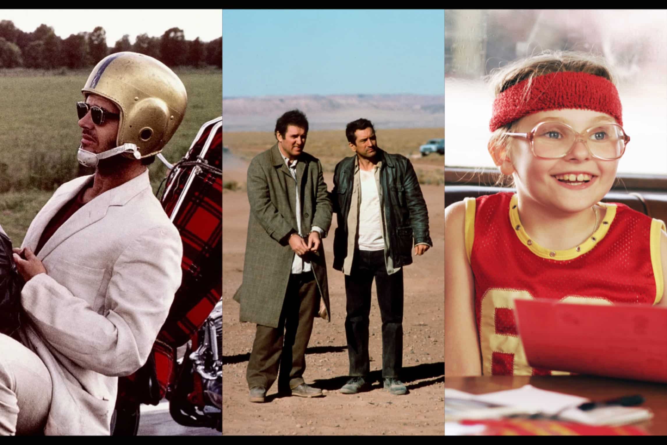 Easy Rider, Midnight Run, and Little Miss Sunshine.