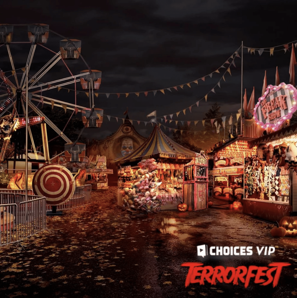 promo art for choices terrorfest