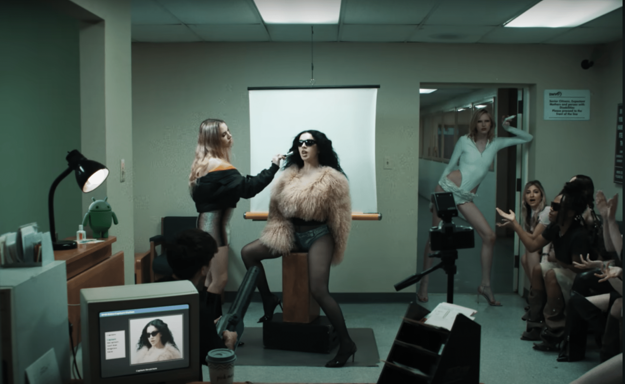 Screenshot of Charli Xcx's "360" music video.