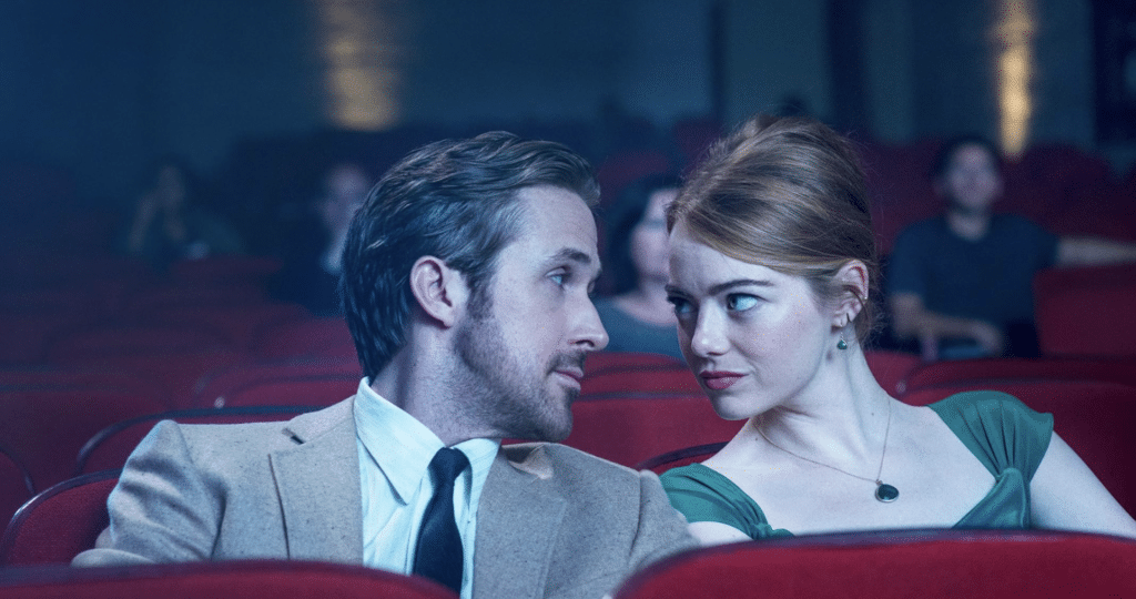 Ryan Gosling and Emma Stone in La La Land (2016) / Credit: Linus Sandgren.