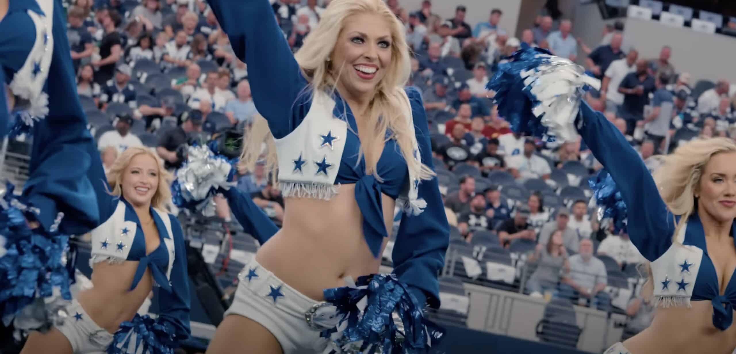 A performance with the Dallas Cowboy Cheerleaders