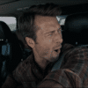 From left to right: Sasha Lane and Glen Powell "wrangling" a tornado. Credit: YouTube/ONE Media +