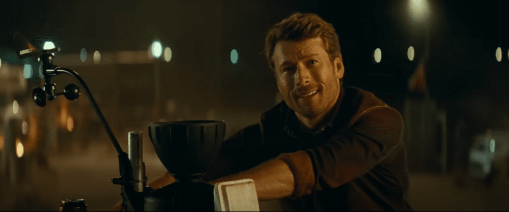 Powell's Tyler Owens. Credit: YouTube/Universal Pictures