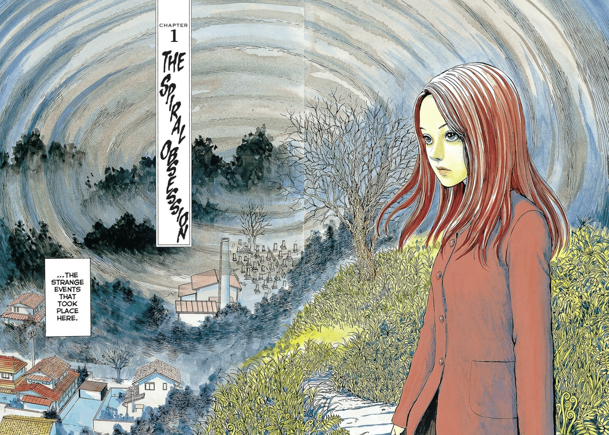 Uzumaki Chapter 1 Horror Manga Junji Ito