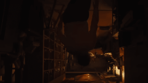 Nicolas Cage's Longlegs, in his hidden lair.