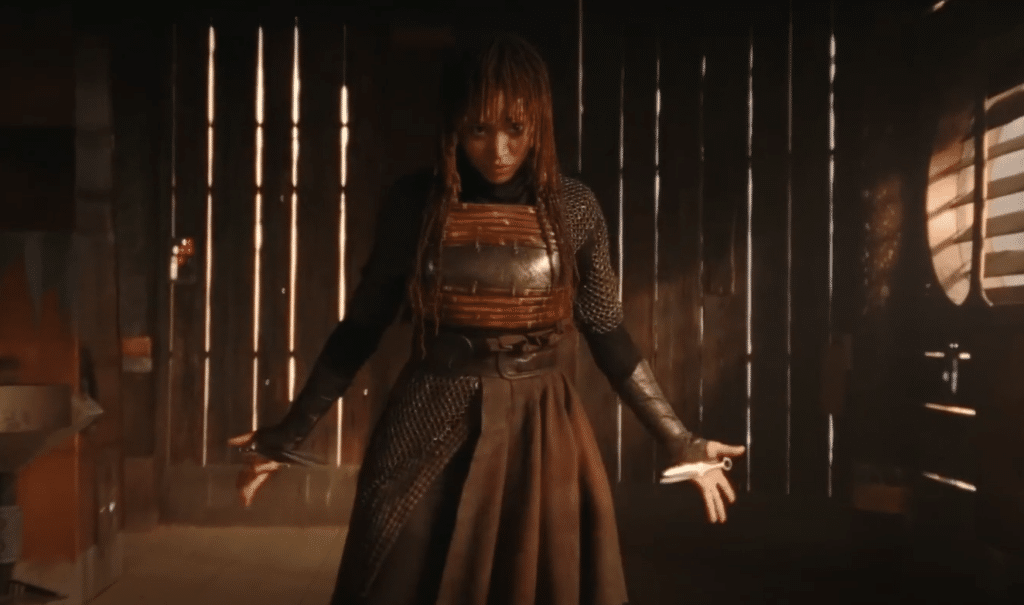 A fight scene from a show that has divided critics and audiences