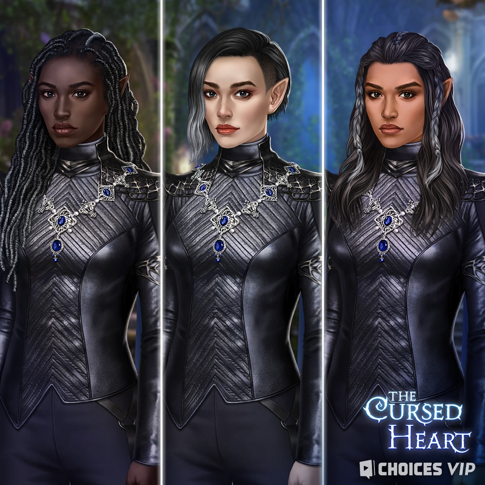 promo art for choices the cursed heart